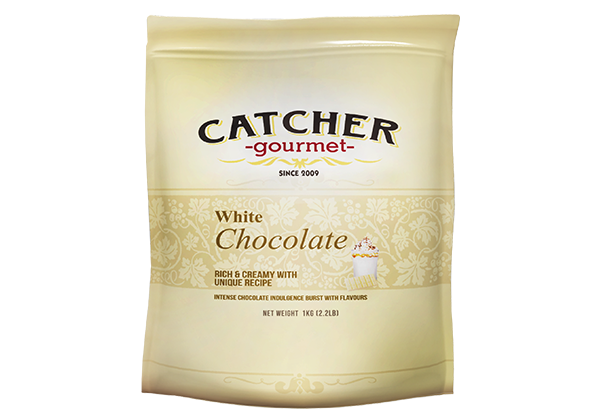 catcher gourmet white chocolate premix